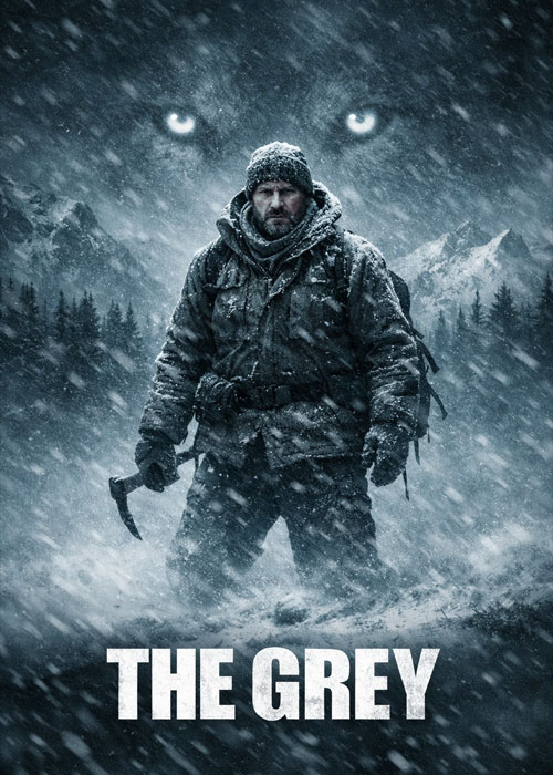 دانلود و تماشای فیلم (خاکستری) The Grey 2011